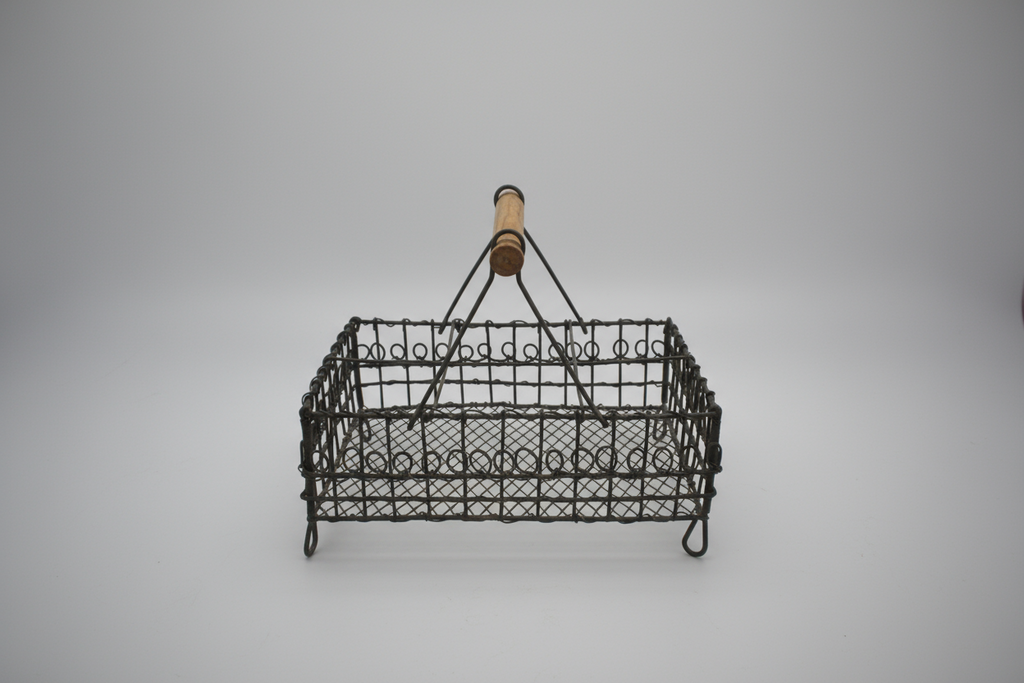 Fransk rustik trådkurv