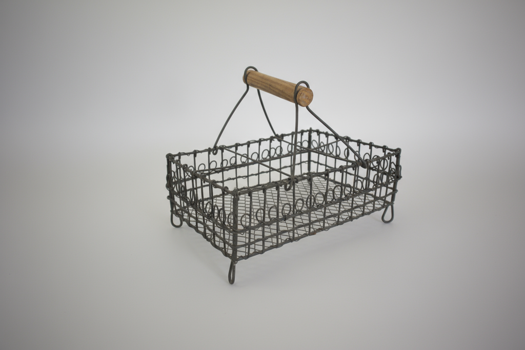 Fransk rustik trådkurv