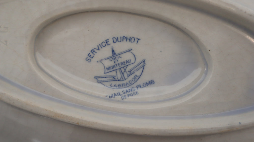 Antik fransk saucebåd