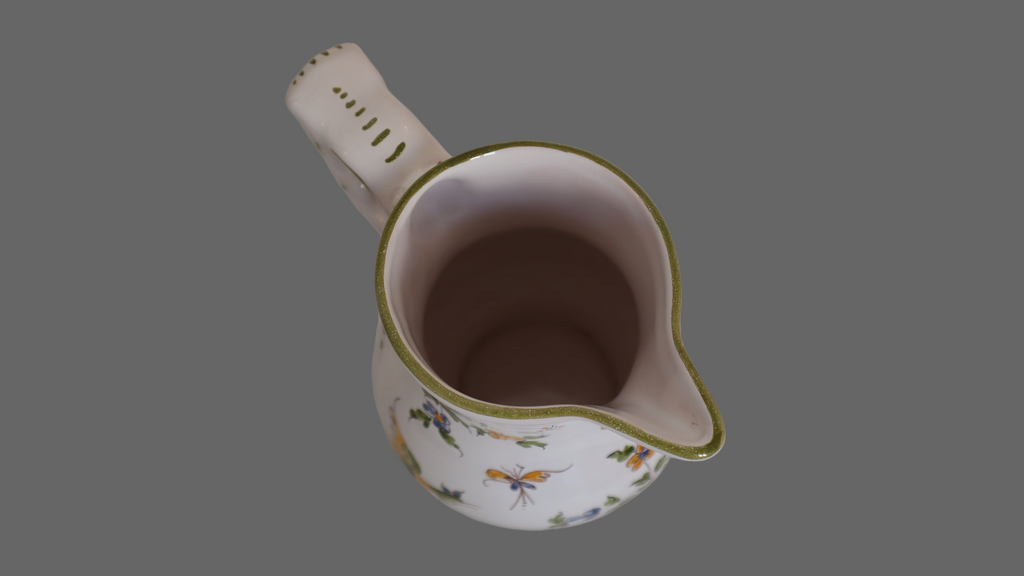 Kande i håndmalet fajance