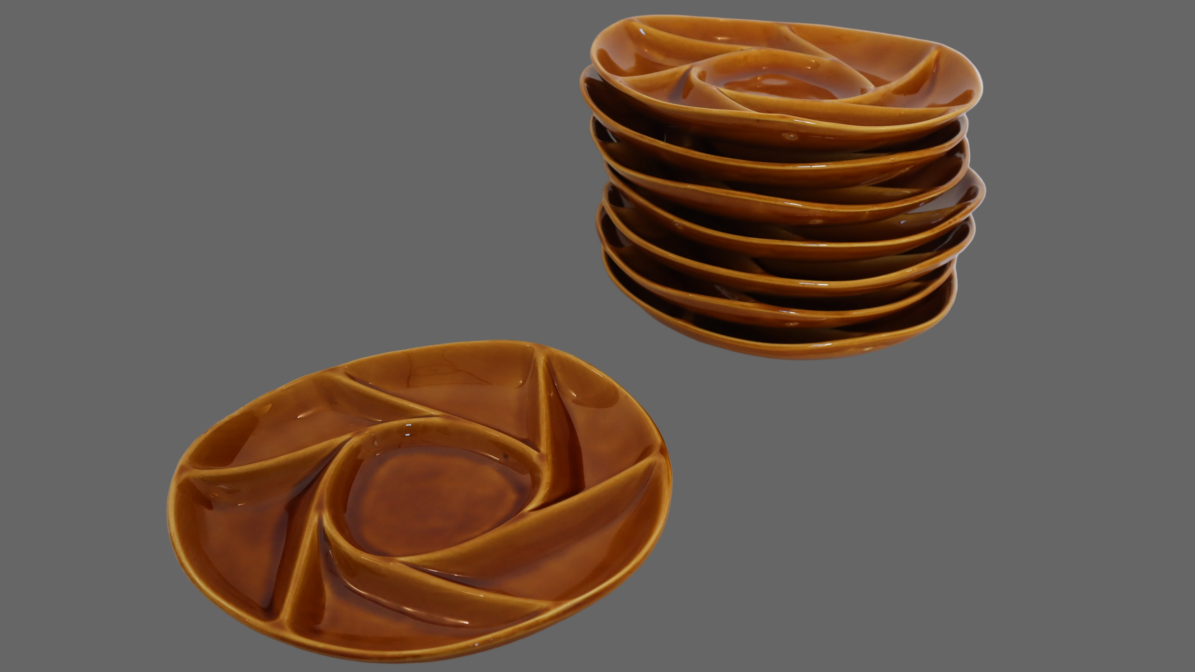 8 stk. longchamp aperitif/tapas tallerkener