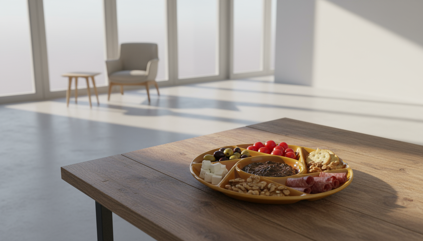 8 stk. longchamp aperitif/tapas tallerkener