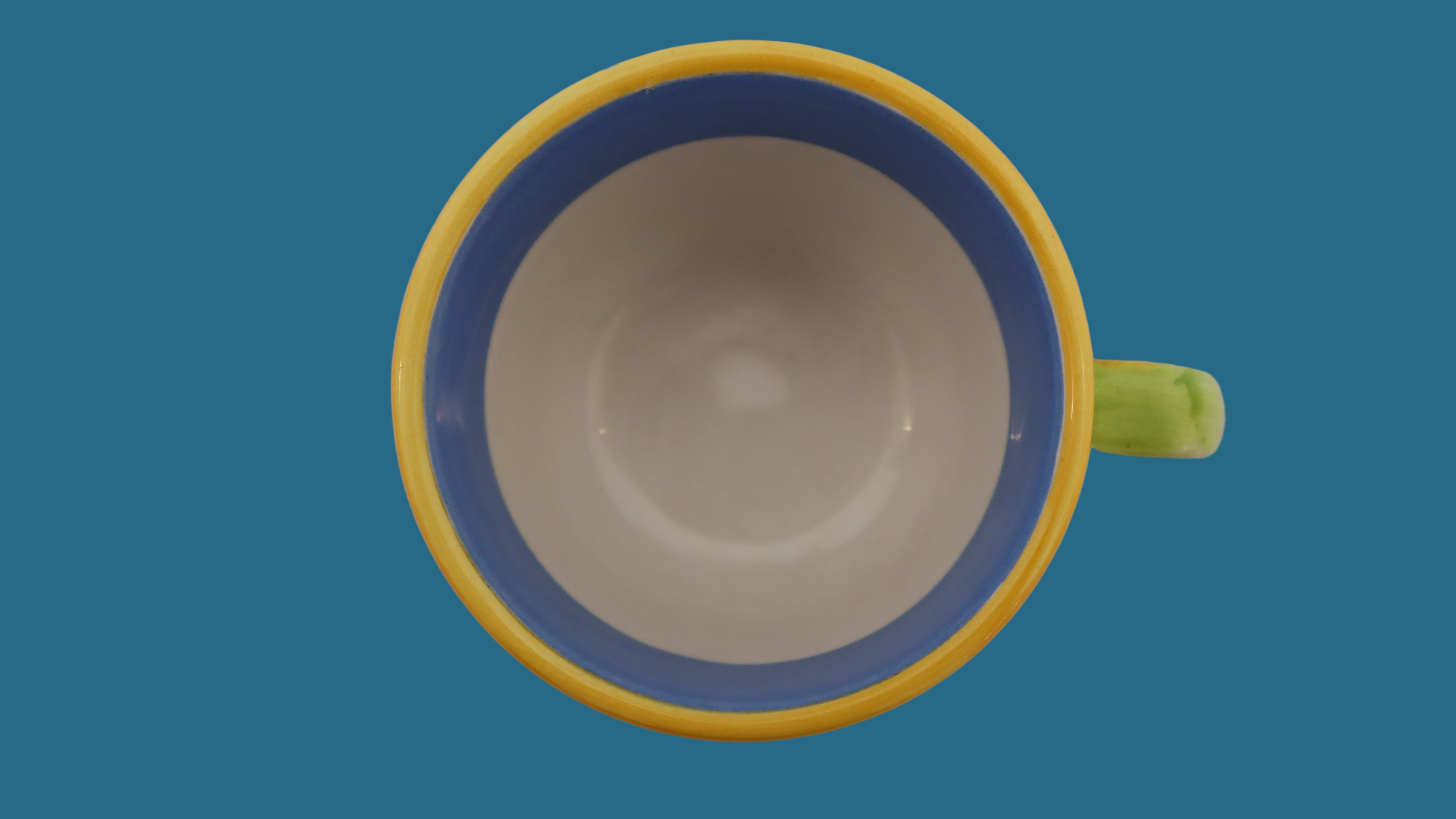 6 stk. håndmalede kopper