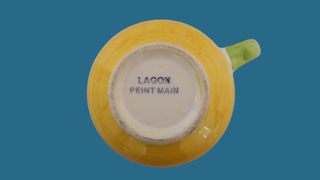 6 stk. håndmalede kopper