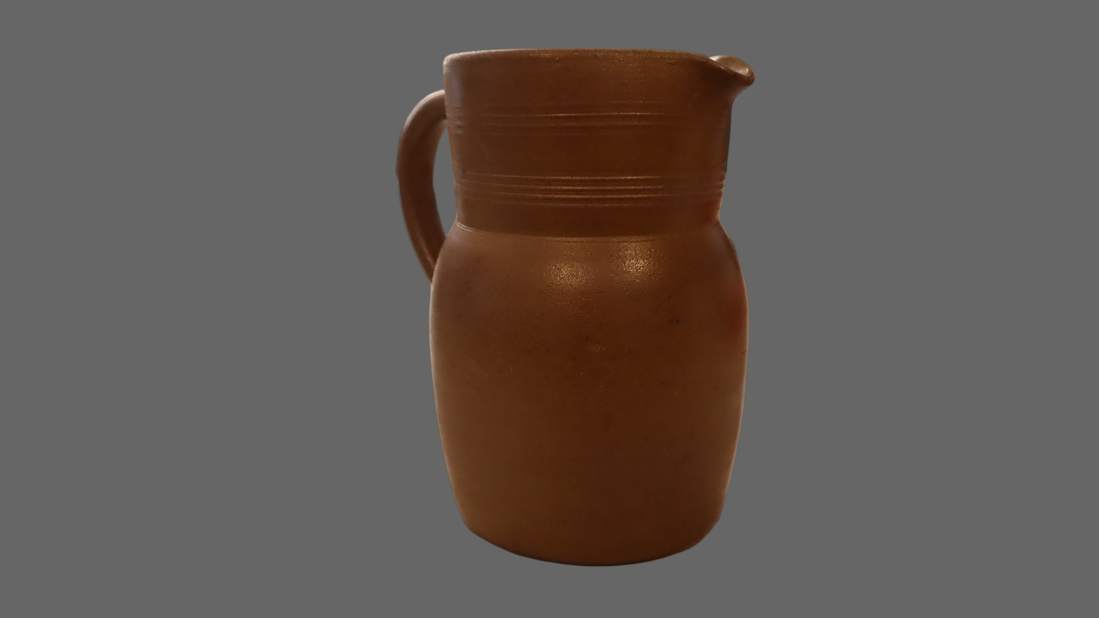 Håndlavet stentøjskande