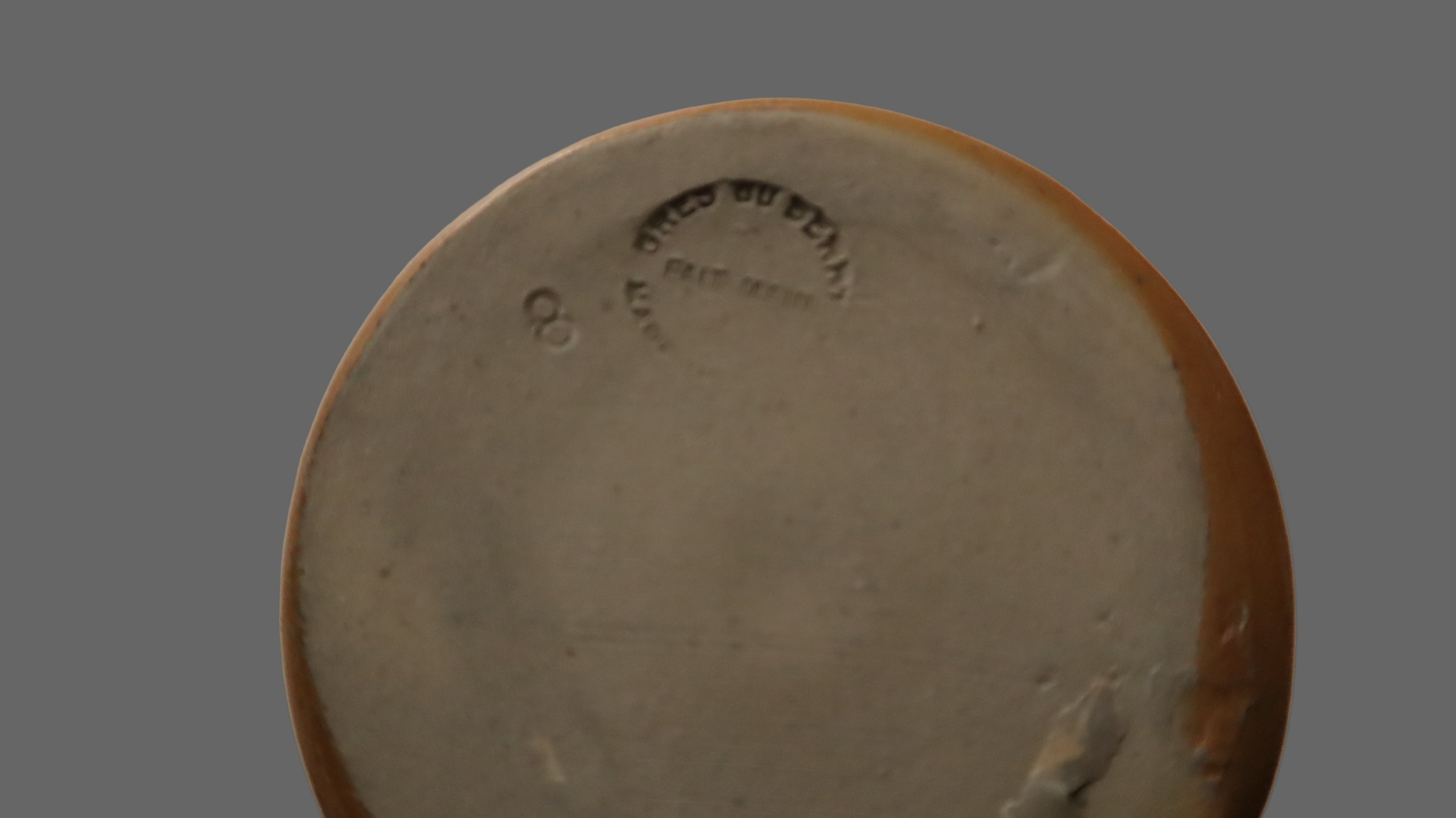 Håndlavet stentøjskande