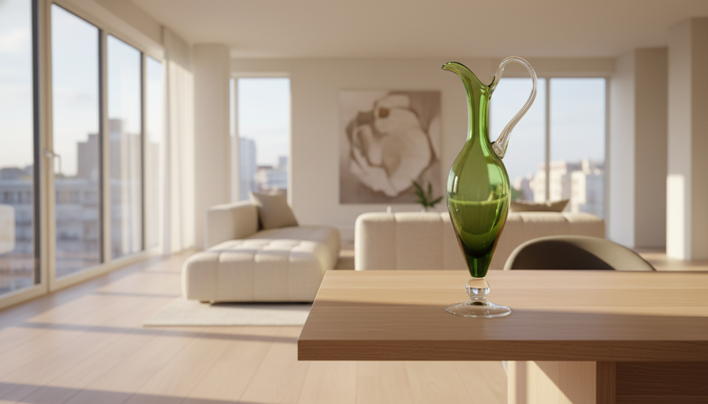 Mundblæst glaskande