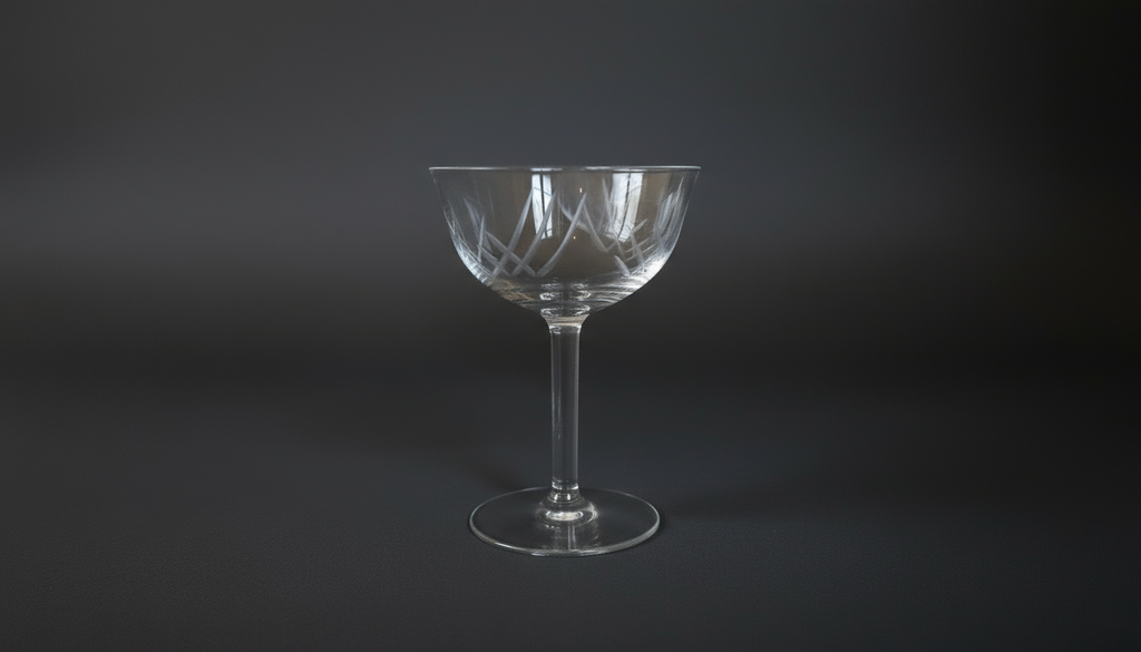 6 stk. elegante champagneskåle