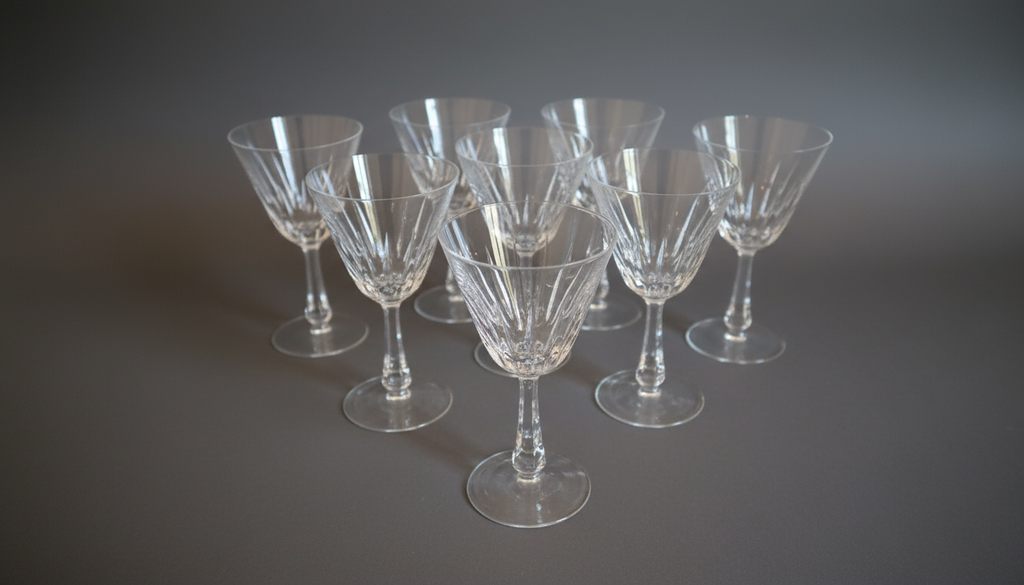 8 stk. rødvinsglas Villeroy & Boch i krystal