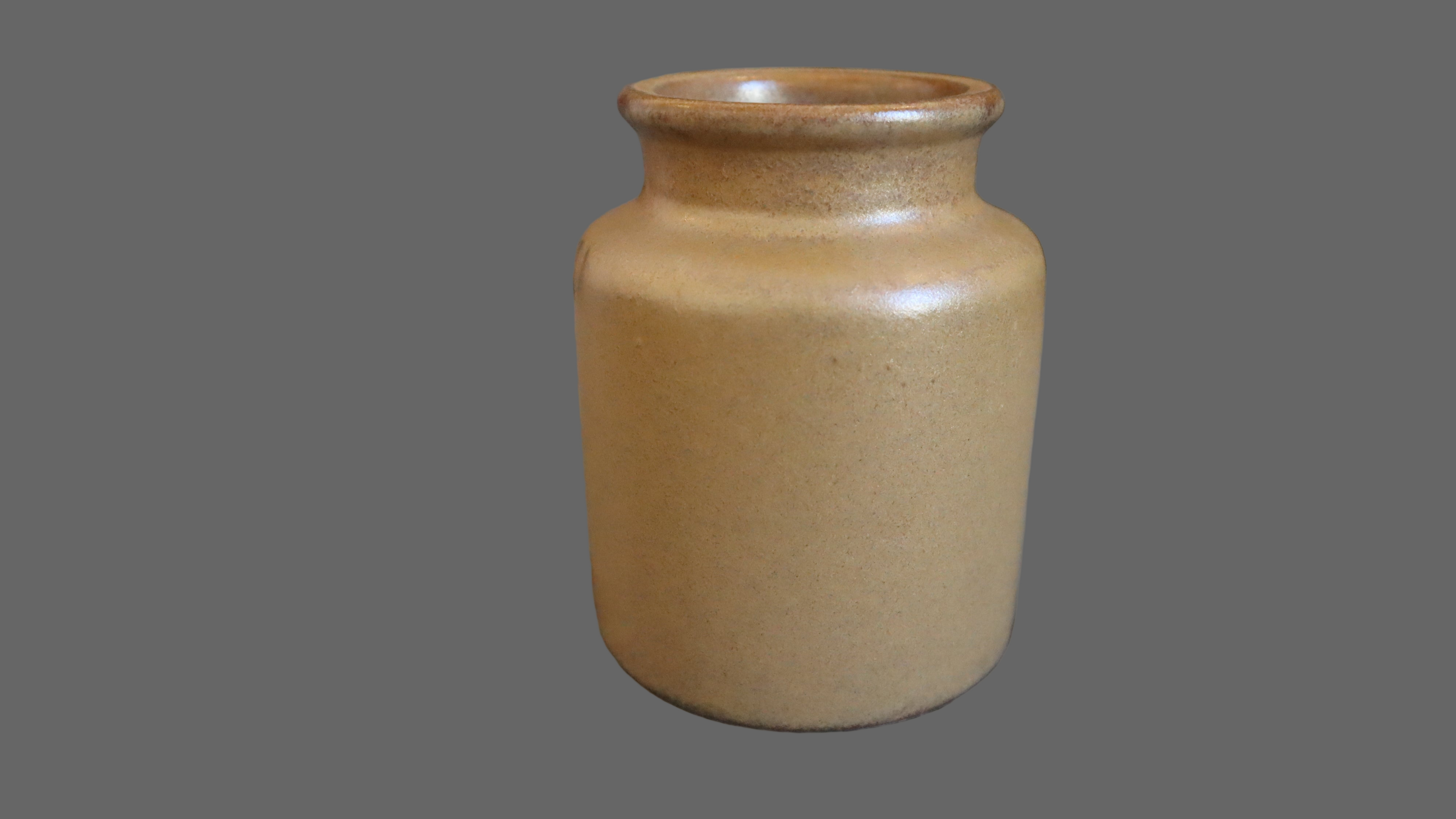 Fransk stentøjskrukke