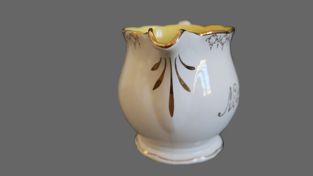 Sarreguemines “Nous Deux” flødekande