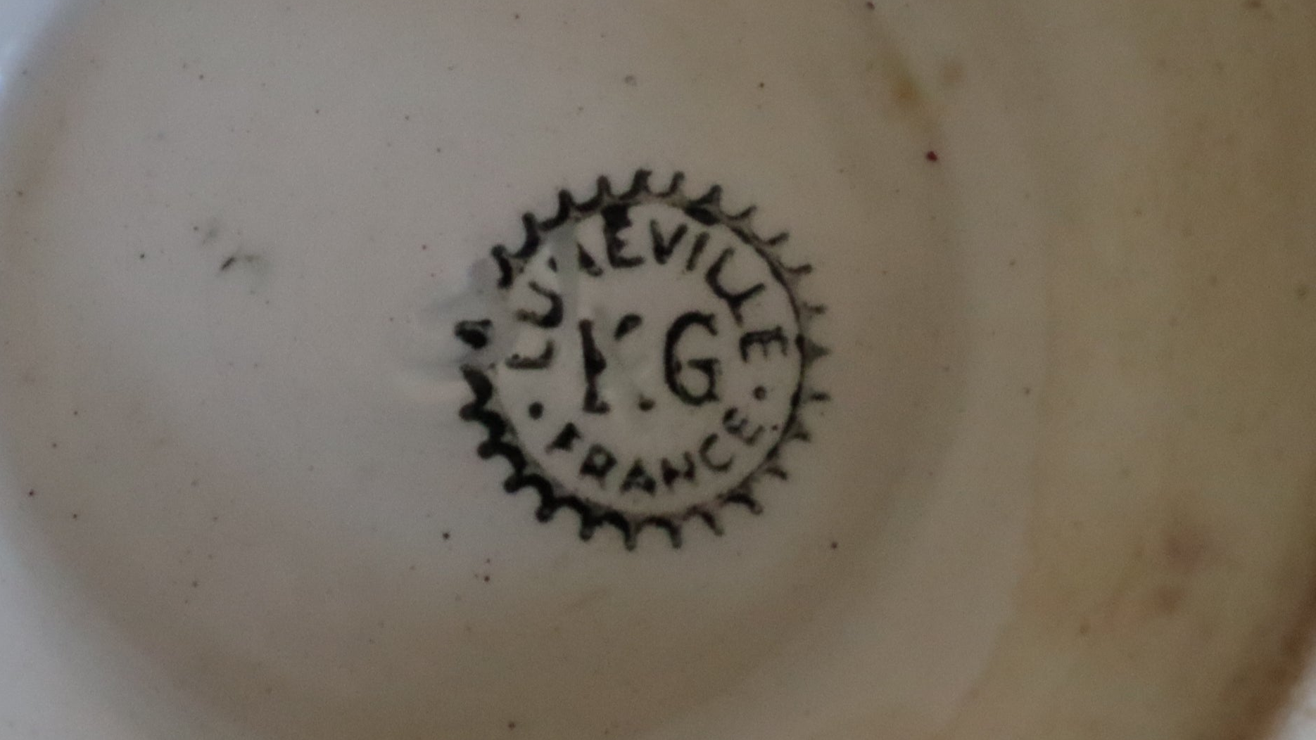 Luneville Café au lait-skål