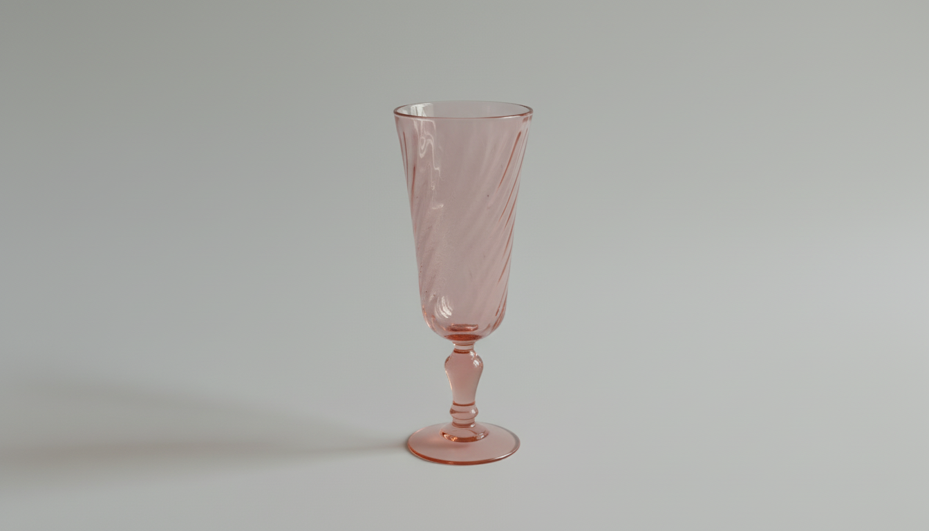 6 stk. Rosaline champagnefløjter