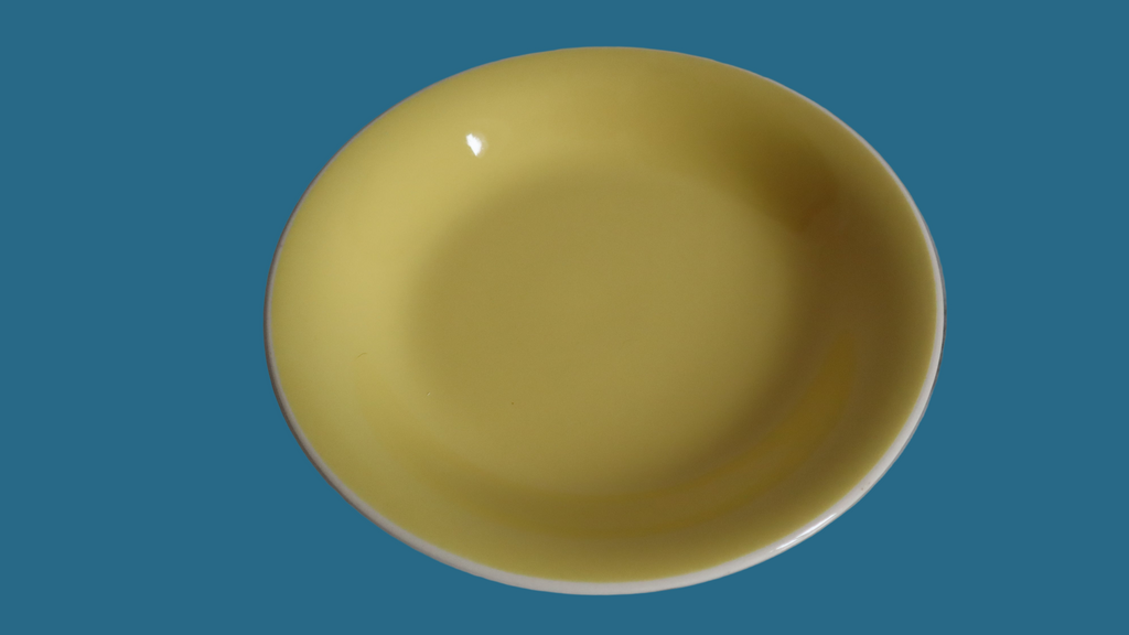 Villeroy & Boch – 6 stk. gule, dybe tallerkener