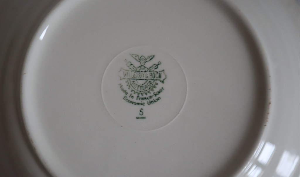 Villeroy & Boch – 6 stk. gule, dybe tallerkener
